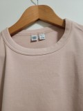 Uniqlo Женская футболка футболка хлопок 12 розовый M