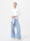 Uniqlo Женская Мягкая футболка в рубчик с круглым вырезом 00 БЕЛЫЙ XXLUniqlo Женская Мягкая футболка в рубчик с круглым вырезом 00 БЕЛЫЙ XXL