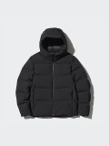 Uniqlo Мужская бесшовная пуховая парка  ЧЕРНЫЙ XL