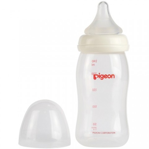 Бутылочка для кормления Pigeon SofTouch Peristaltic Plus 240 мл