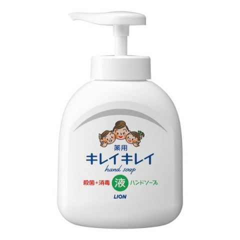 LION "KireiKirei" Жидкое антибактериальное мыло для рук с ароматом цитрусовых, для всей семьи.