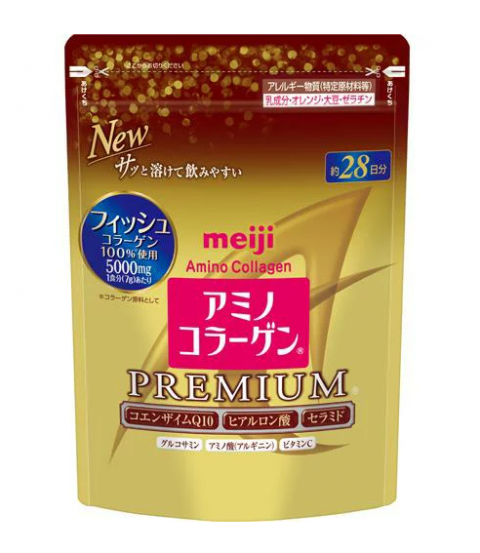 Meiji Amino Collagen Premium для красоты и молодости кожи после 30 лет