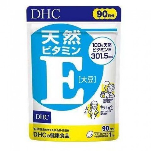 DHC Витамин E на 90 шт на 90 дней