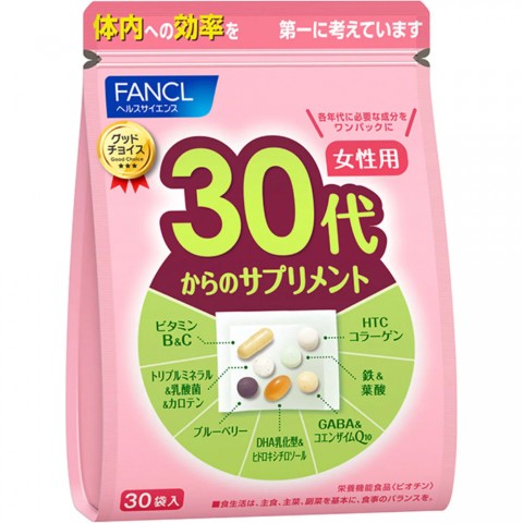 FANCL Витамины для женщин от 30 лет курс на 30 дней