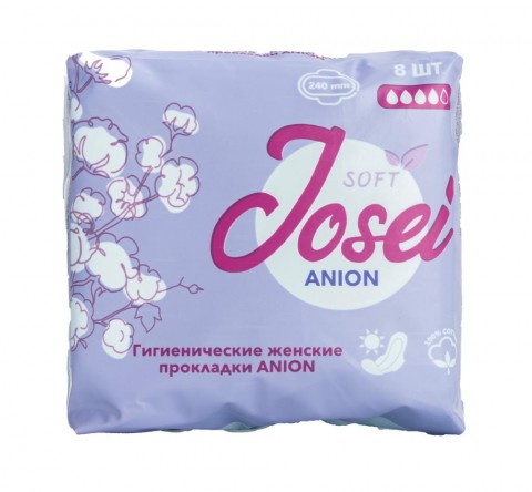 Гигиенические женские дневные прокладки JOSEI ANION (240 мм/4 капли)