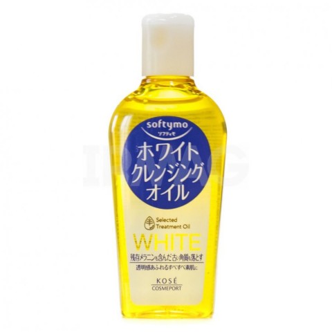 Очищающее гидрофильное масло SOFTYMO White, Kose. Масло удаляет любые виды макияжа, в том числе водостойкий. Не содержит искусственных красителей и ароматизаторов.