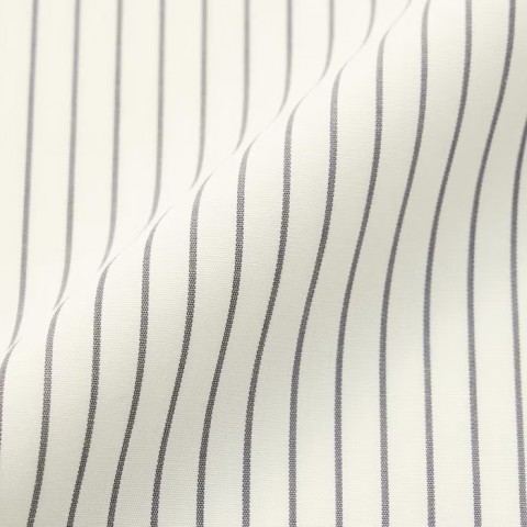 GU Расклешенная юбка миди с защипами, белый в полоску, размер ХL