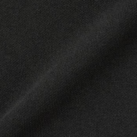 GU Трикотажное платье-джемпер с силуэтом «русалка», черный, размер L