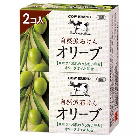 Натуральное мыло Cow Brand Olive 100г, 2шт