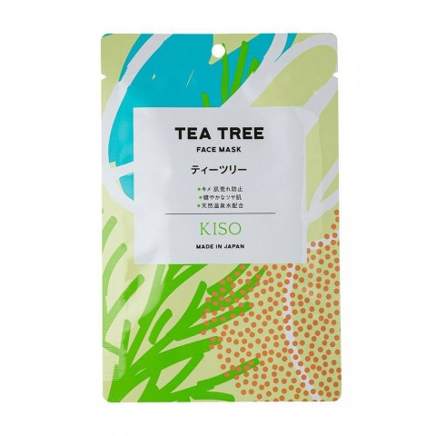 Kiso Сare Tea Tree Тканевая Маска для лица c Чайным деревом