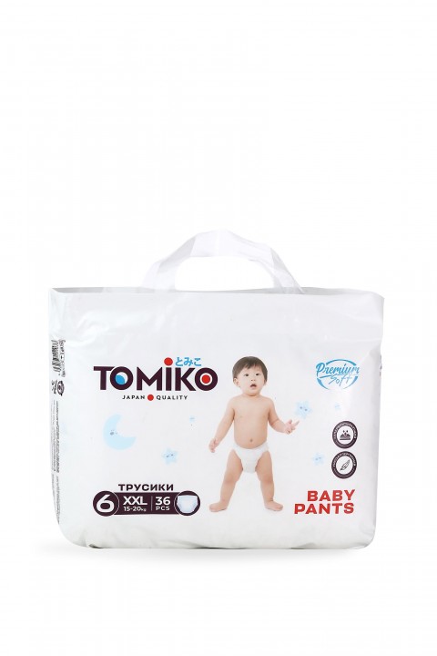 TomiKo Трусики-подгузники Premium Soft ХХL (15-20 кг) 36шт