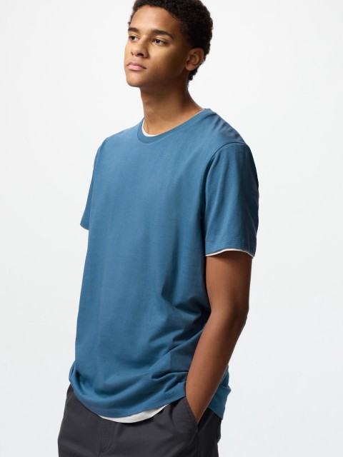Uniqlo Футболка Supima  Синяя L