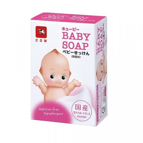 COW BRAND "Kewpie" Детское мыло для чувствительной кожи со скваланом и маслом ши