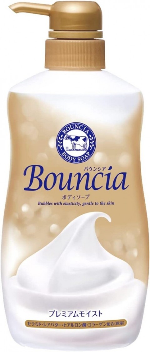 COW BRAND "Bouncia" Увлажняющее cливочное жидкое мыло для рук и тела с цветочным ароматом