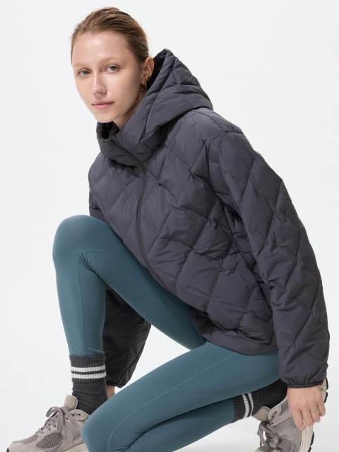 Uniqlo Puff Tech Parka   СЕРЫЙ L