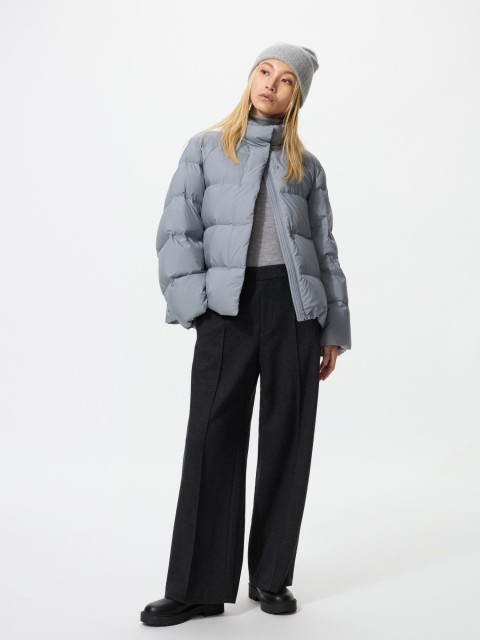 Uniqlo куртка Powder Кокон 61 СИНИЙ M