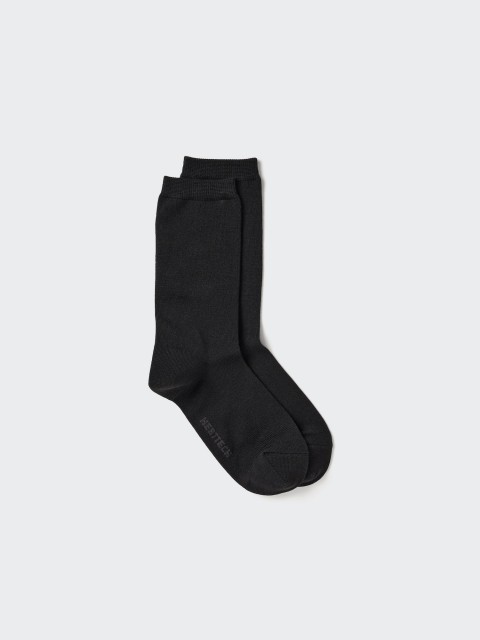 Uniqlo Носки Heattech 09 ЧЕРНЫЙ 24-26