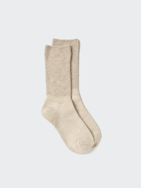 Uniqlo Носки Heattech 31 БЕЖЕВЫЙ 24-26
