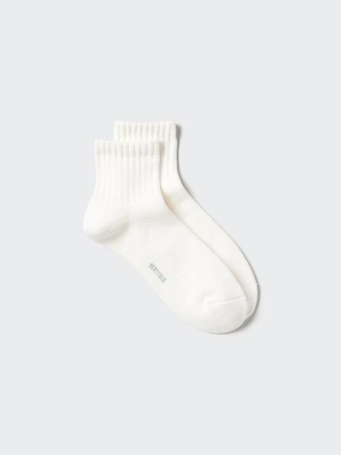 Uniqlo Мужские Полуноски/ворс Heattech БЕЛЫЙ 27-29