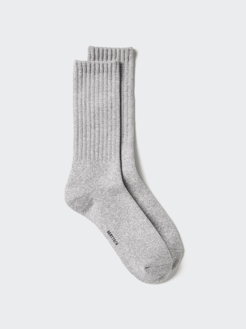 Uniqlo Носки/ворс Heattech 04 СЕРЫЙ 27-29