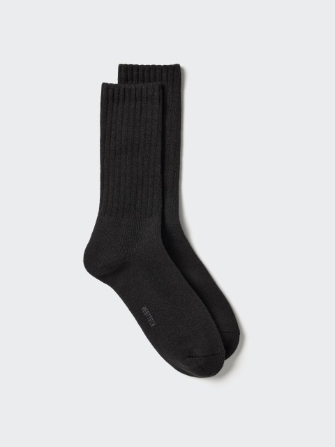 Uniqlo Носки/ворс Heattech ЧЕРНЫЙ 27-29