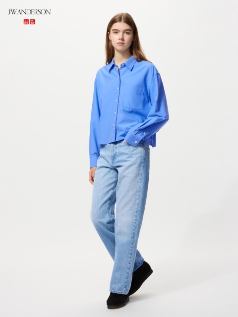 Uniqlo Женские  брюки СИНИЙ 27