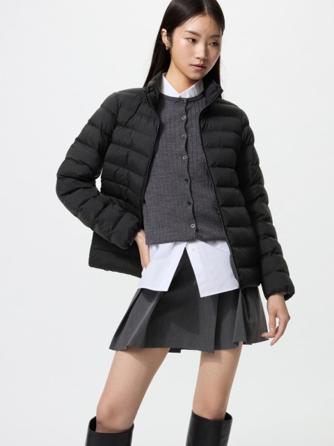 Uniqlo Куртка Puff Tech 09 ЧЕРНЫЙ M