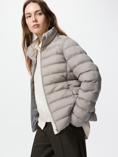 Uniqlo Куртка Puff Tech 04 СЕРЫЙ M