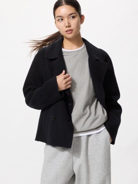 Uniqlo трикотаж флис кофта 03 СЕРЫЙ M