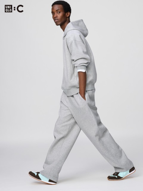 Uniqlo Спортивные брюки удлиненные серый L