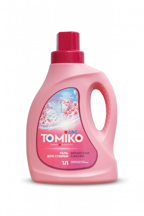 Tomiko Гель для стирки "Японская сакура" 1л