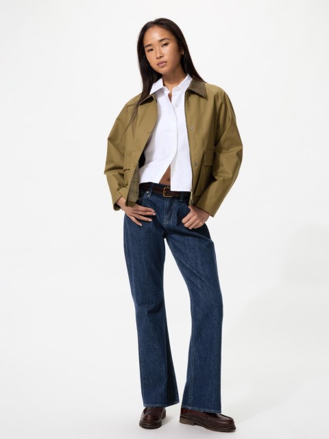 Uniqlo джинсы-клеш 68 СИНИЙ 29