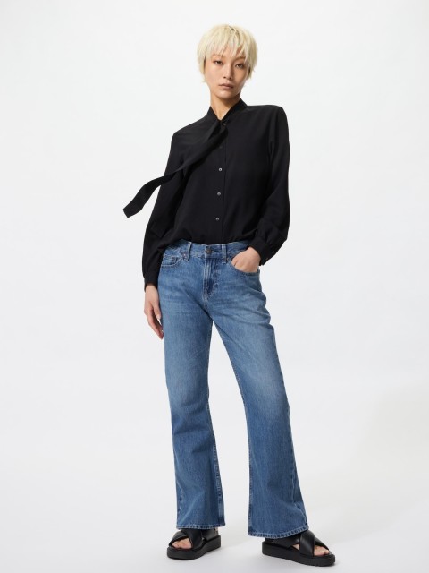 Uniqlo мджинсы-клеш 66 СИНИЙ 25