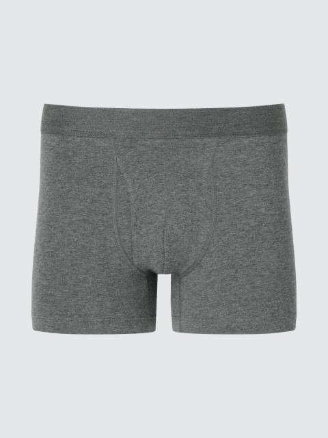 Uniqlo мужские хлопковые трусы  серый XL