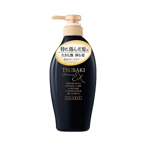 SHISEIDO "Tsubaki" Premium EX Интенсивно восстанавливающий кондиционер для волос, 490 мл.