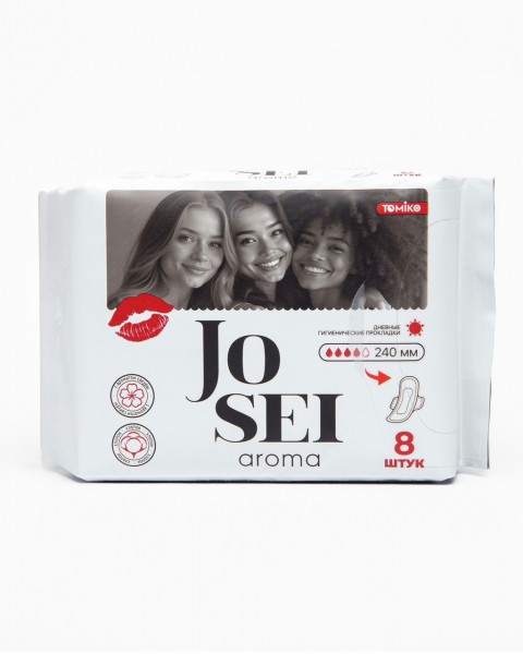 Гигиенические женские дневные прокладки JOSEI AROMA (240 мм/4 капли)