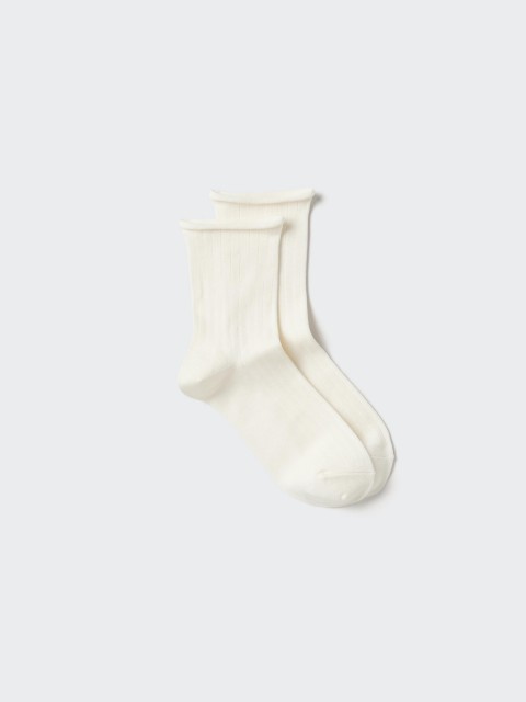 Uniqlo Носки Heattech 00 БЕЛЫЙ 24-26